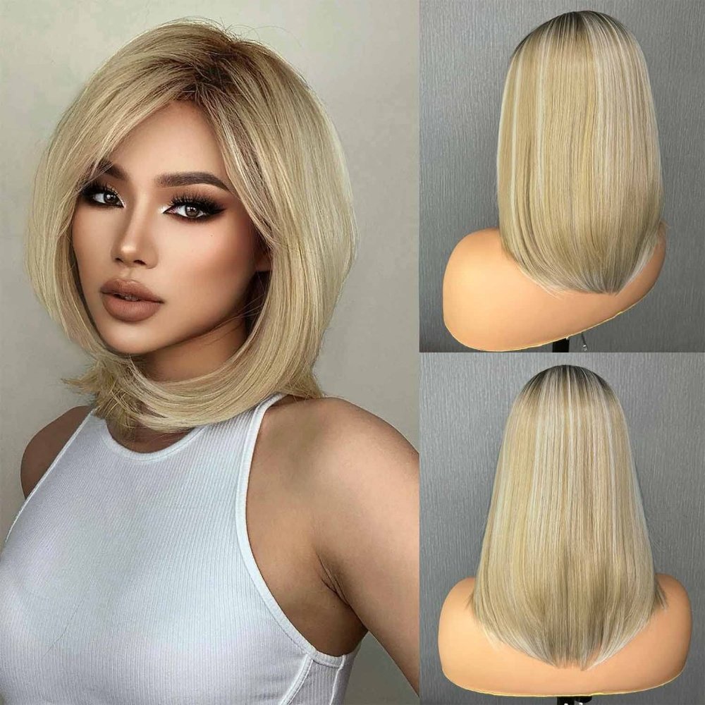 13 Inch Front Lace Shoulder Length Bob Wig